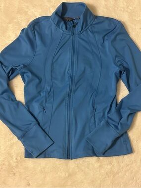 Danskin Blue Zip Athletic Jacket